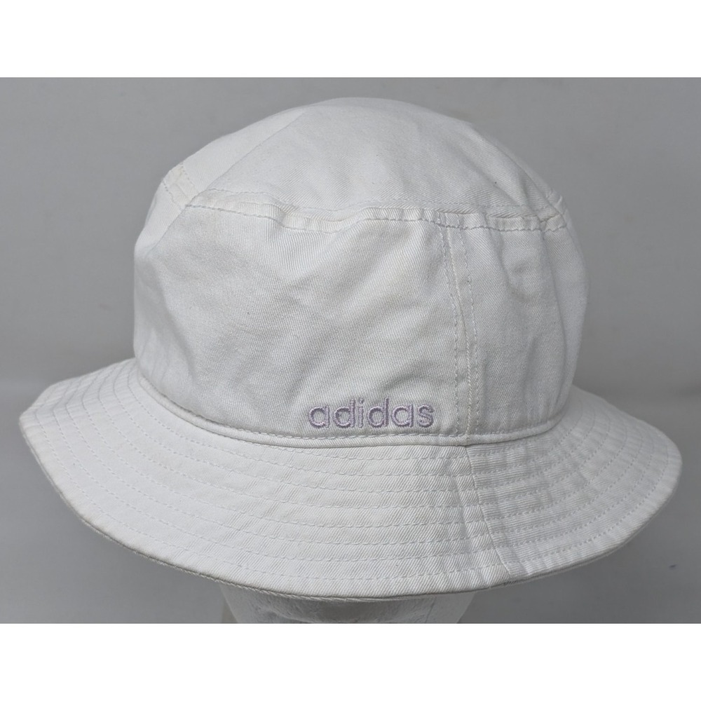 adidas White Bucket Hat